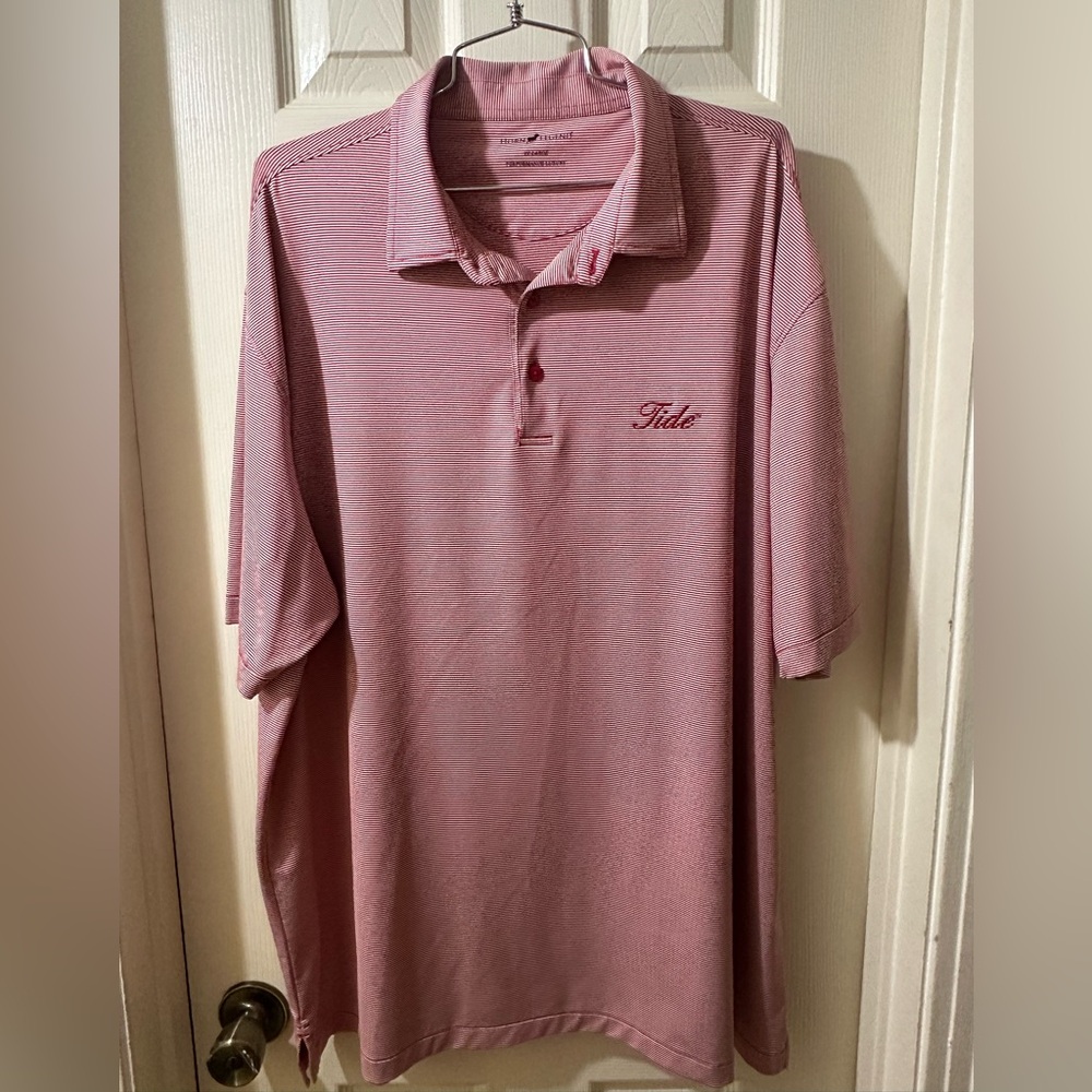 Alabama Men's Striped Tide Polo